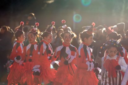 Cabalgata de Carnaval en la capital leonesa