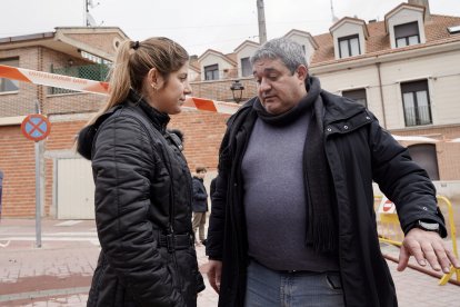 Inundaciones en Tudela de Duero por la subida de nivel del Río Duero