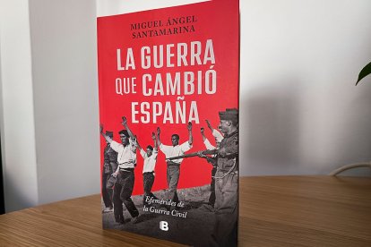 Ejemplar del nuevo libro de Miguel Ángel Santamarina.