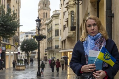 Natalia Polishchuck, ucraniana asentada en Salamanca.
