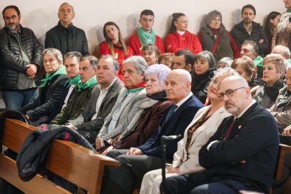 Instante de la fiesta de la cecina en conmemoración a San Pedro de Antioquía.