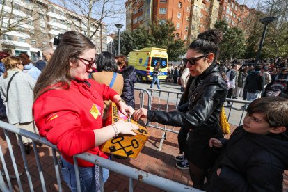 Instante de la fiesta de la cecina en conmemoración a San Pedro de Antioquía.