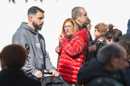 Instante de la fiesta de la cecina en conmemoración a San Pedro de Antioquía.