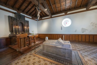 La rehablitación de la ermita de San Amaro se ha desarrollado en los últimos 11 meses con una inversión de 320.000 euros.
