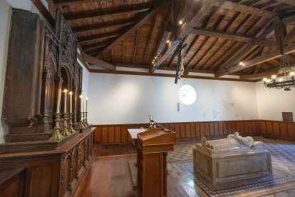 La rehablitación de la ermita de San Amaro se ha desarrollado en los últimos 11 meses con una inversión de 320.000 euros.