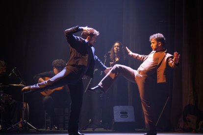 Los hermanos vallisoletanos Diego y Hugo Aguilar estrenan su espectáculo en el Festival Flamenco de Jerez