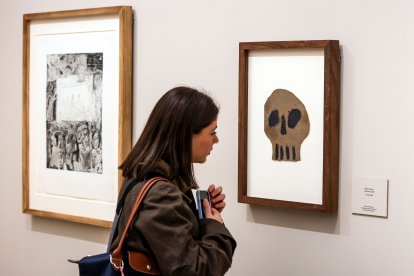 Algunas de las obras que se pueden ver en la exposición.