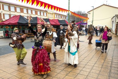 Instantánea de la segunda jornada del Mercado Medieval de Gamonal.