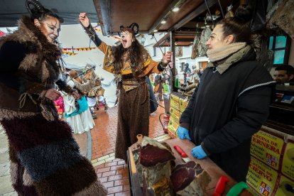 Instantánea de la segunda jornada del Mercado Medieval de Gamonal.