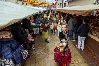 Instantánea de la segunda jornada del Mercado Medieval de Gamonal.