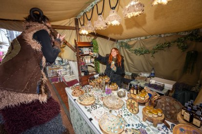 Instantánea de la segunda jornada del Mercado Medieval de Gamonal.