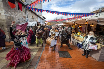 Instantánea de la segunda jornada del Mercado Medieval de Gamonal.