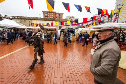 Instantánea de la segunda jornada del Mercado Medieval de Gamonal.