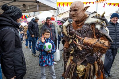 Instantánea de la segunda jornada del Mercado Medieval de Gamonal.