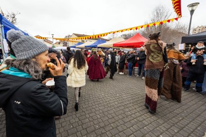 Instantánea de la segunda jornada del Mercado Medieval de Gamonal.