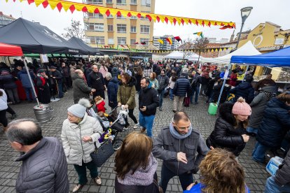 Instantánea de la segunda jornada del Mercado Medieval de Gamonal.