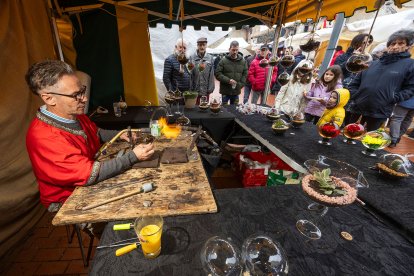 Instantánea de la segunda jornada del Mercado Medieval de Gamonal.