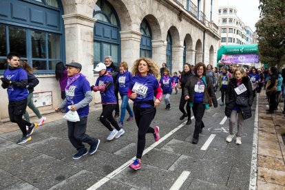 Instante de la Marcha Solidaria por el Día de la Mujer 2026.