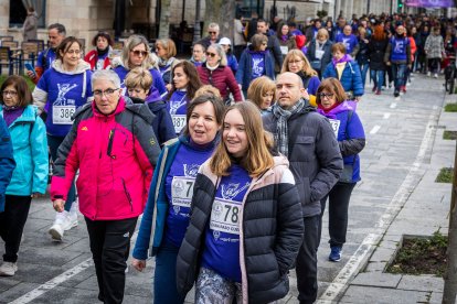 Instante de la Marcha Solidaria por el Día de la Mujer 2026.