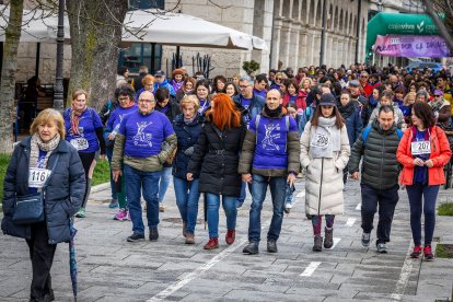 Instante de la Marcha Solidaria por el Día de la Mujer 2026.