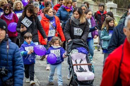 Instante de la Marcha Solidaria por el Día de la Mujer 2026.