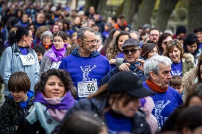 Instante de la Marcha Solidaria por el Día de la Mujer 2026.
