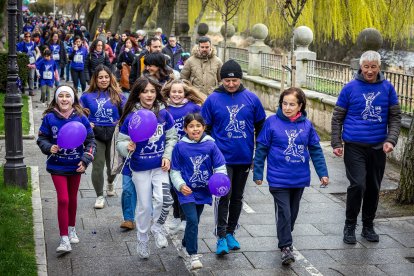 Instante de la Marcha Solidaria por el Día de la Mujer 2026.