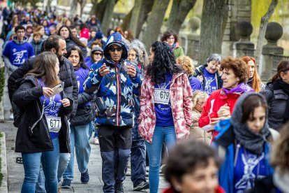Instante de la Marcha Solidaria por el Día de la Mujer 2026.