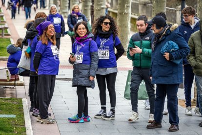 Instante de la Marcha Solidaria por el Día de la Mujer 2026.