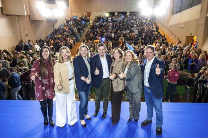 Acto del PP con motivo del Día de la Mujer celebrado en Burgos.