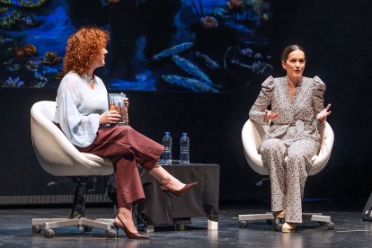 La charla entre Rosalía Santaolalla y María Estébanez reveló algunos detalles de la novela. Pero sin spoilers.