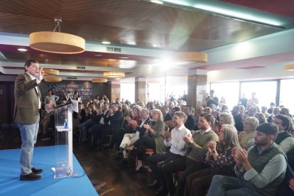 El candidato a la Presidencia de la Junta, Alfonso Fernández Mañueco, participa en un acto público en Toro (Zamora)