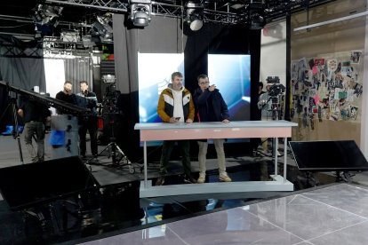 Preparativos y ensayo técnico del segundo debate de las elecciones autonómicas