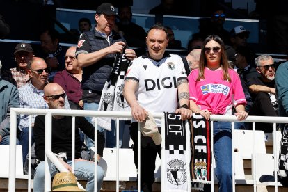 Imagen del partido entre el Burgos CF y el Córdoba.