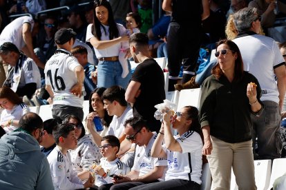 Imagen del partido entre el Burgos CF y el Córdoba.