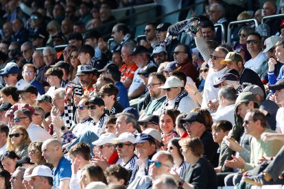 Imagen del partido entre el Burgos CF y el Córdoba.