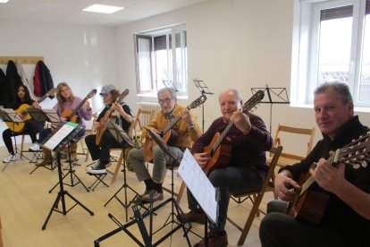 Alumnos de la Escuela de Música de Aranda