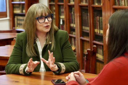 La directora del Club de Lectura Adictos al Crimen, Marta Marne