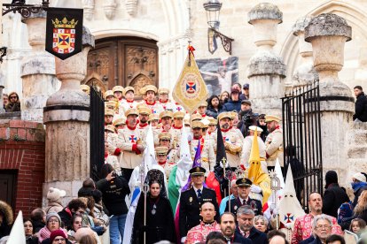 La talla de San Gil es una de las más veneradas de la Semana Santa de Burgos.