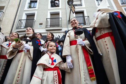 La talla de San Gil es una de las más veneradas de la Semana Santa de Burgos.