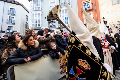 La talla de San Gil es una de las más veneradas de la Semana Santa de Burgos.