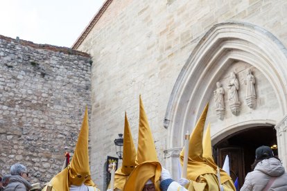 La talla de San Gil es una de las más veneradas de la Semana Santa de Burgos.