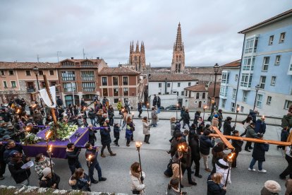 Imagen del Vía Crucis.