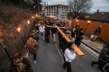 Imagen del Vía Crucis.