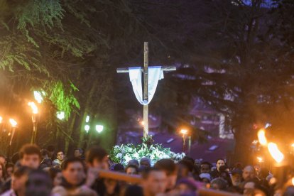 Imagen del Vía Crucis.
