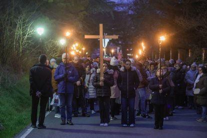 Imagen del Vía Crucis.