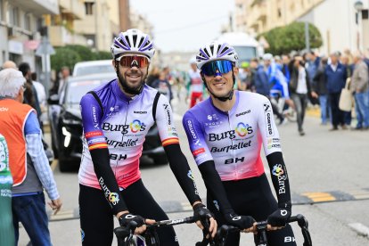 Jesús Herrada y José Manuel Díaz, dos ciclistas que podrían brillar en la Lieja-Bastoña-Lieja.