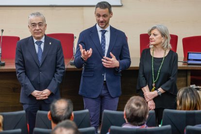 Un momento de la clausura de 13 programas de formación y empleo de la Junta de Castilla y León.