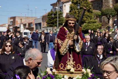 La Cofradía Nuestra Señora de las Angustias y Soledad de La Bañeza organiza la procesión del Santo Potajero, declarada de Interés Turístico Provincial