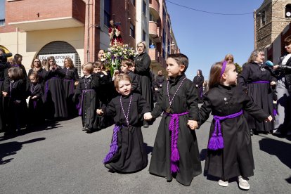 La Cofradía Nuestra Señora de las Angustias y Soledad de La Bañeza organiza la procesión del Santo Potajero, declarada de Interés Turístico Provincial